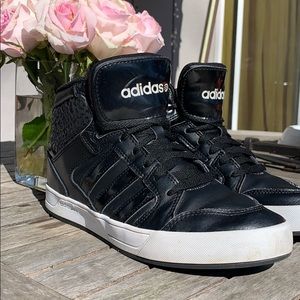Adidas Black High Top Sneakers